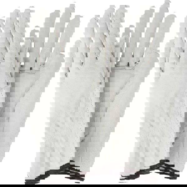 Size L Leather Abrasion Protection Work Gloves